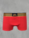 Men's Boxer Trunk - Red